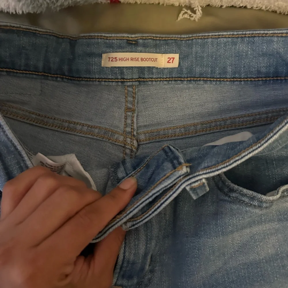 Levi's Light Blue Bootcut Jeans - Picture 3 of 5